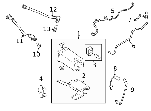 Switches, Solenoids & Actuators for 2017 Ford Flex #0