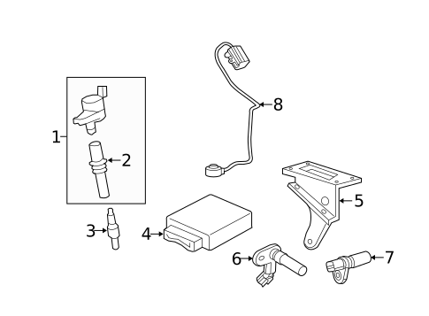 Secondary Ignition for 2007 Ford Expedition #0