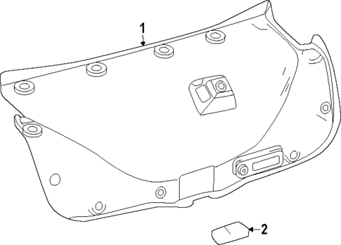 Interior Trim - Trunk for 2025 Toyota Crown #0