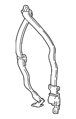 XL2Z98611B09BBB - Electrical: Seat Belt Assembly for Ford: Explorer Image