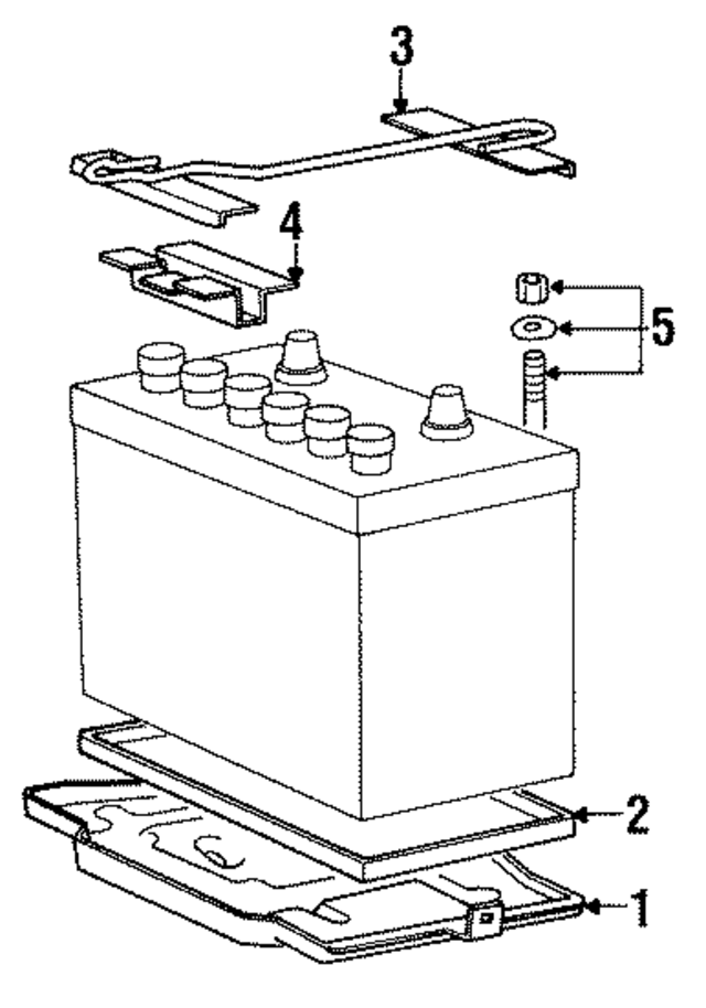 MB045993 - Electrical: Tray for Mopar Image