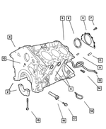 4663941 - Engine 3.2L Six Cylinder: Core Plug for Mopar Image