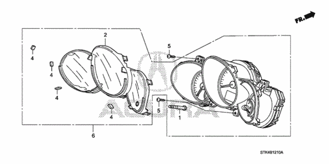 Meter Components for 2007 Acura RDX #0