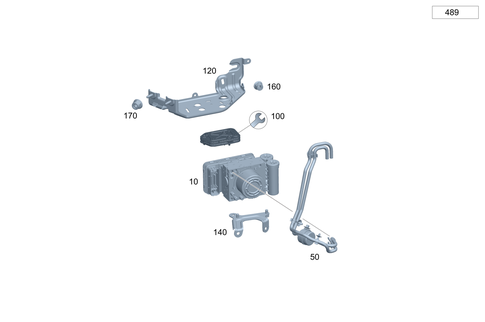 Compressor/Pressure Reservoir/Valve Unit for 2024 Mercedes-Benz E350 #0