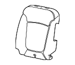 68448057AB - Body: Seat Back Pad for Jeep: Compass Image