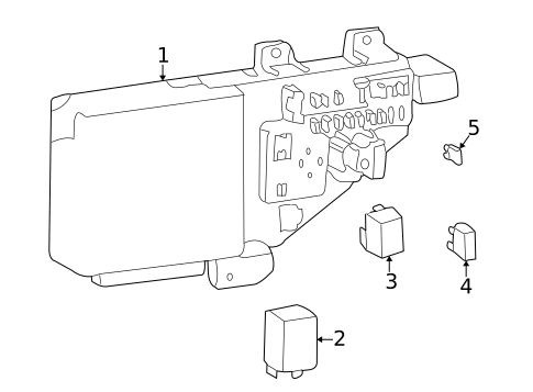 Horn for 2002 Dodge Stratus #1