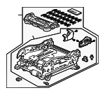 81536SDBA71 - Body: Seat Adjust Assembly for Honda: Accord Image