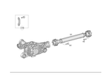 1664102401 - Propeller Shaft: Propeller Shaft, Front for Mercedes-Benz: GL350, GLS350d, ML350 Image