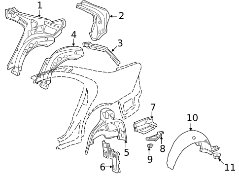 Inner Structure for 2002 Mercedes-Benz S 430 #0