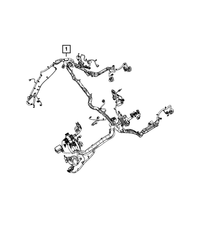 68530895AC - Electrical: Dash Wiring for Mopar Image image