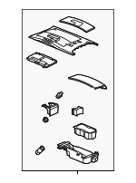 89046303 - Body: Upper Console for Cadillac: XLR Image