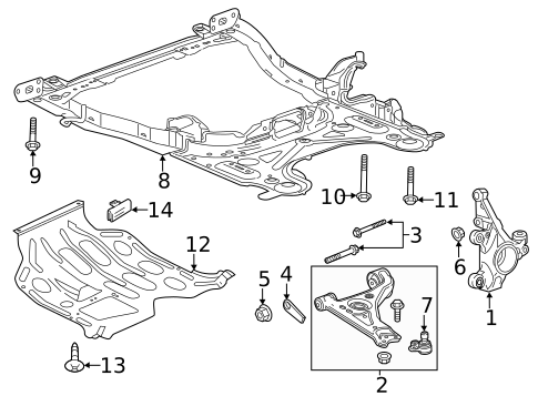 Suspension Components for 2022 Buick Encore #0