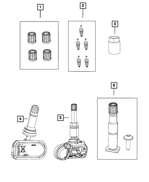 Tire Monitoring System for 2019 Ram 3500 #2