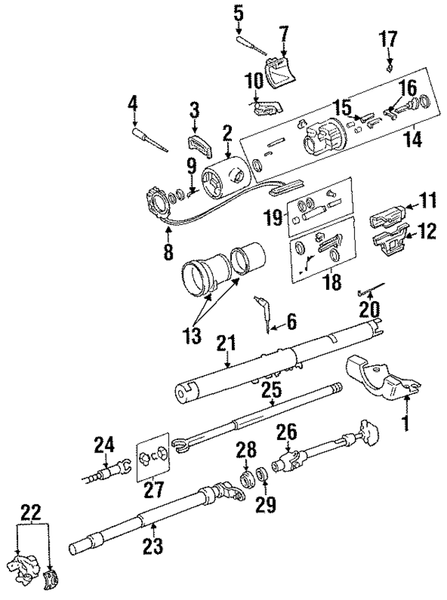 83504379 - Steering: Cover for Mopar Image