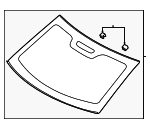 8A5Z5442006A - : Back Glass for Ford Image