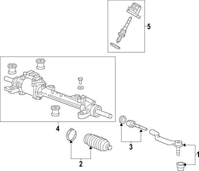 53100TL1G01 - Steering: Sensor for Acura Image