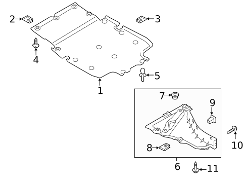 Splash Shields for 2025 Audi S7 Sportback #0