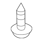 N10045504 - Body: Side Cover Bolt for Audi: A4, A4 allroad, A4 Quattro, A5 Quattro, A6, A6 allroad, A6 Quattro, A7 Quattro, A7 Sportback, A8 Quattro, RS5, S4, S5, S6, S7 Sportback, S8, TT, TT Quattro, TT RS Quattro, TTS Quattro Image