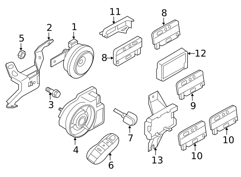 Alarm System for 2017 Porsche Cayenne #2