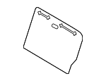 893911WAF0 - Body: Seat Back Panel for Kia: Rio Image