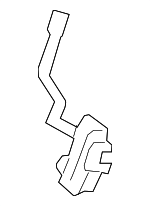 893911WAS0HU - Body: Latch for Kia: Rio Image
