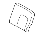 893501WAF0 - Body: Seat Back Pad for Kia: Rio Image