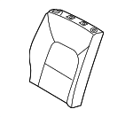 894601WAC0BB2 - Body: Seat Back Cover for Kia: Rio Image