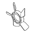 1711060A00 - Cooling System: Fan Blade for Suzuki Image
