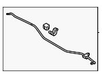 555103M600SJ - Suspension: Stabilizer Bar for Hyundai Image