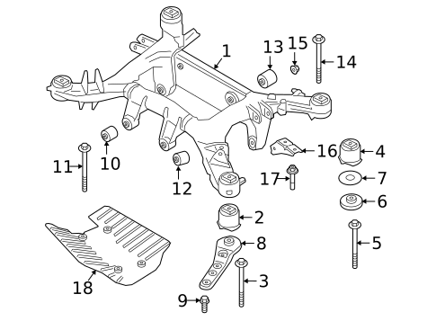 Suspension Mounting for 2025 BMW X5 #0