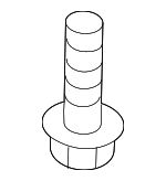 N91133501 - Suspension: Stone Guard Bolt for Volkswagen: Atlas Cross Sport, Golf R, ID.4, Taos, Tiguan, Tiguan Limited Image