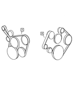 5135745AA - : Accessory Drive Belt for Mopar Image