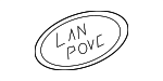 LR001664 - Body: Emblem for Land Rover: Freelander, LR2 Image