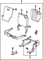 8150132480 - : Seat Assembly for Isuzu Image