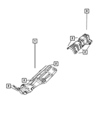 5178234AD - Exhaust: Floor Pan Shield, Front for Mopar Image