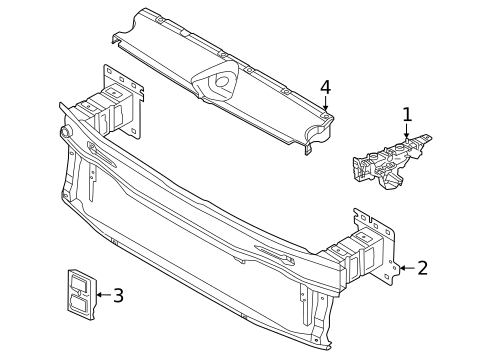 Bumper & Components - Front for 2023 Audi S3 #1