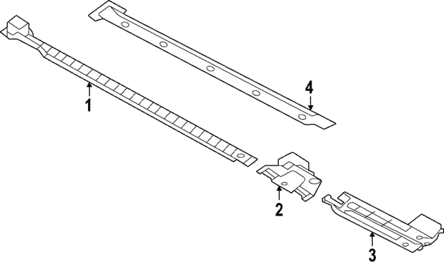 1EA825201A - Body: Under Cover for Audi Image