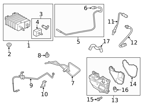 Emission Components for 2015 Ford Fiesta #0