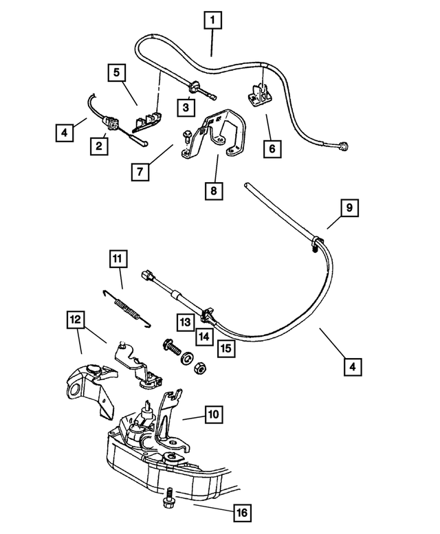 53013682AA - Fuel: Clip for Mopar Image image