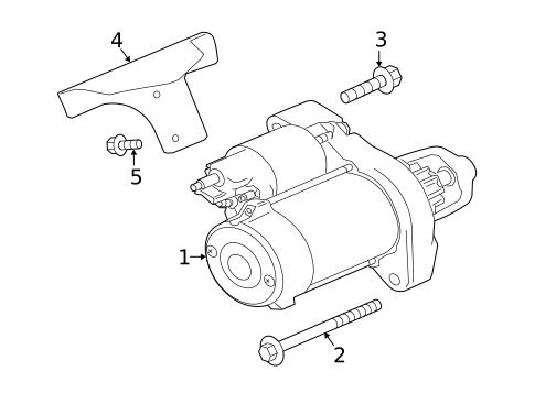 Starter for 2018 Jaguar XF #0