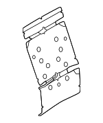 ML3Z14D696U - Body: Seat Heater Pad for Ford Image