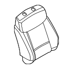 NL3Z1564416JD - Body: Seat Back Cover for Ford Image