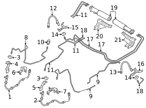 Hoses & Lines for 2015 Audi RS7 #0
