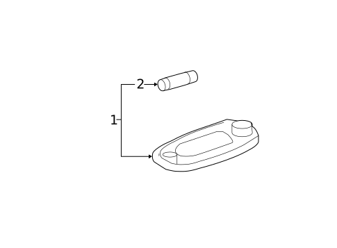 Bulbs - Chassis for 2010 Saab 9-5 #1
