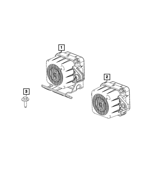 Horns for 2026 Chrysler Pacifica #0