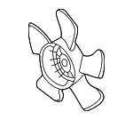 19020PNLG01 - Cooling System: Fan Blade for Honda: CR-V Image