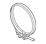 18328612537 - Exhaust: Converter &amp; Pipe Clamp for BMW Image
