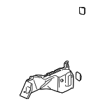 84651SDNA01ZA - Body: Trunk Side Trim for Honda: Accord Image