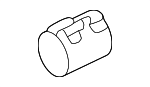 28641C8600 - Exhaust: Exhaust Muffler Clamp for Kia Image