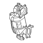 285002MKM0 - Exhaust: Catalytic Converter for Kia Image